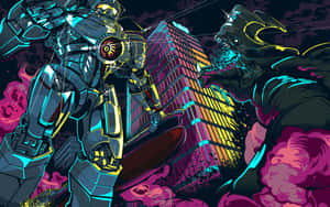 Kaiju Monster Rampage Wallpaper