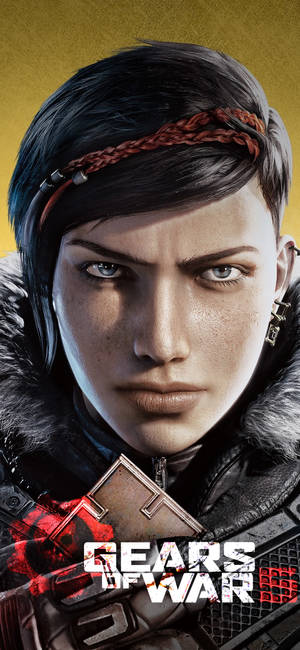 Kait Diaz Gears 5 Iphone Wallpaper