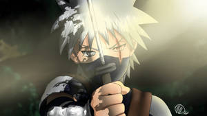 Kakashi Hatake Chakra Sword Wallpaper