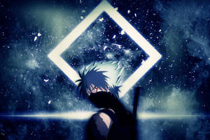 Kakashi Hatake In Space Wallpaper
