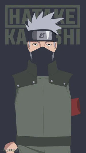 Kakashi In Boruto Vector Art Wallpaper