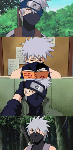 Kakashi Iphone Hatake Gray Hair Wallpaper