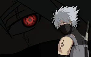 Kakashi_ Sharingan_ Glare Wallpaper