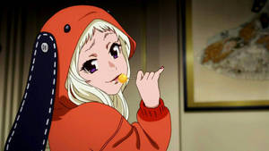 Kakegurui Runa Smug Face Wallpaper