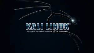 Kali Linux Dragon Logo Wallpaper