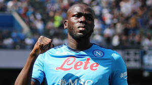 Kalidou Koulibaly Pumped Fist Wallpaper