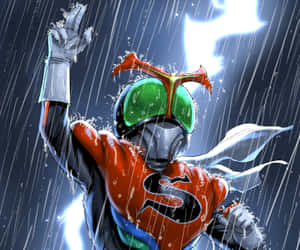 Kamen Riderin Rain Wallpaper