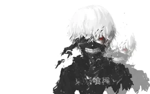 Kaneki Double Exposure Tokyo Ghoul Wallpaper