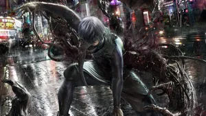 Kaneki Ken 3d Artwork Wallpaper