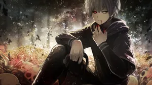 Kaneki Ken After Eating Flesh Wallpaper