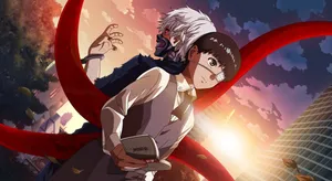 Kaneki Sad Anime In Human Form Wallpaper