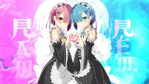 Kanna, Lucoa And Tohru Enjoying Their Daily Lives In Miss Kobayashi's Dragon Maid. Wallpaper