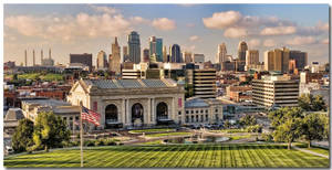 Kansas City Morning Buildings Wallpaper