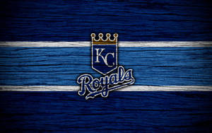 Kansas City Royals Wood Art Wallpaper