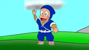 Kanzo From Ninja Hattori Wallpaper