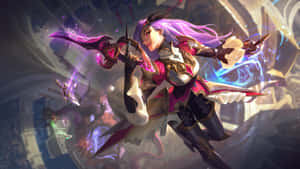 Katarina Leagueof Legends Artwork Wallpaper