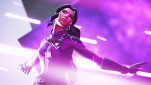 Kate Bishop Hawkshot Fortnite Flipped Wallpaper