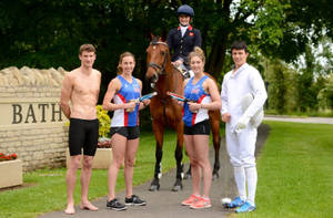 Kate French Modern Pentathlon Athlete Wallpaper