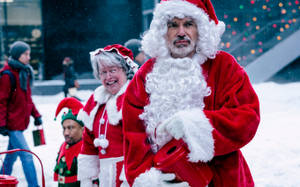 Kathy Bates In Bad Santa 2 Wallpaper