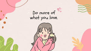 Kawaii Aesthetic Anime Girl Computer Wallpaper