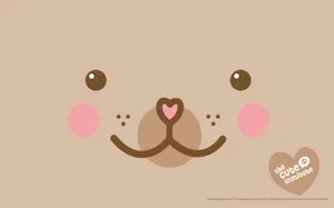 Kawaii Dog Photo Cover Wallpaper