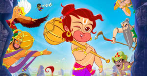 Kawaii Hanuman Of Bajrang Dal Hd Wallpaper