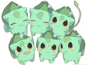 Kawaii Hd Bulbasaur Pokemon Wallpaper