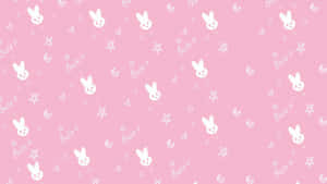Kawaii Pink Aesthetic Desktop Wallpaper Wallpaper
