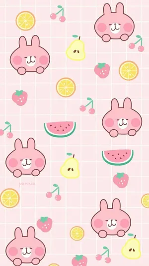 Kawaii Rabbit Usagi Kanahei Wallpaper
