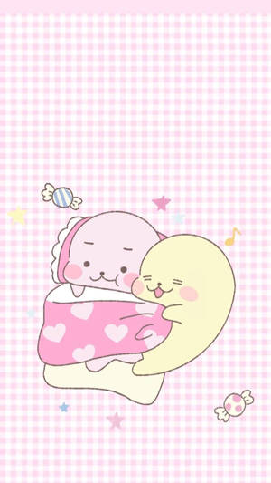 Kawaii Sleep Iphone Art Wallpaper