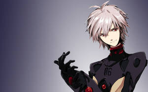 Kaworu Nagisa Wearing Mark.06 Suit Wallpaper