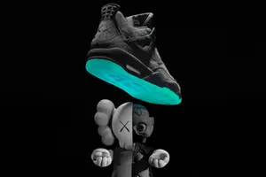 Kaws Air Jordan Shoes Wallpaper