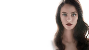 Kaya Scodelario At The Side Wallpaper