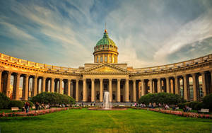 Kazan Cathedral Front View Wallpaper