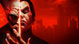 Kazuya And Heihachi Mishima Tekken Cover Wallpaper