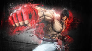 Kazuya Mishima Digital Comic Cover Wallpaper