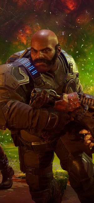 Keegan Gears 5 Phone Wallpaper