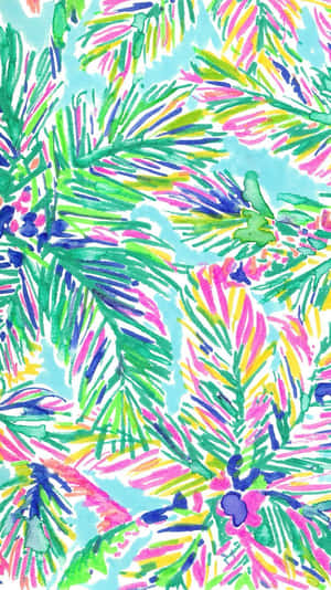 Keep Your Phone On-trend With The Bold Style Of A Lilly Pulitzer Iphone Case! Wallpaper