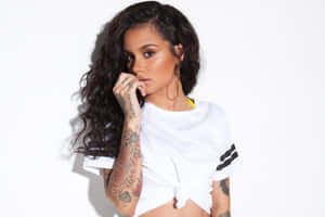 Kehlani Radiating Joy And Happiness Wallpaper