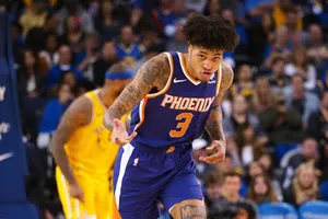 Kelly Oubre Jr. Funny Facial Expression Wallpaper