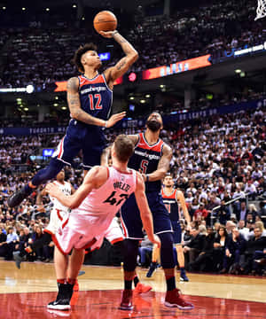 Kelly Oubre Jr. Slam Dunk Wallpaper