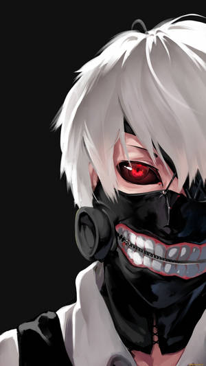 Ken Kaneki Black Tokyo Ghoul Iphone Background Wallpaper