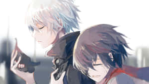 Ken Kaneki Sad And Touka Wallpaper