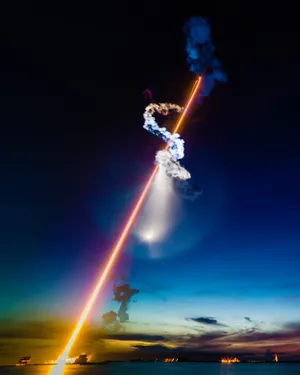 Kennedy Space Center Trail Of Light Wallpaper