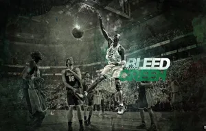 Kevin Garnett Bleed Green Wallpaper