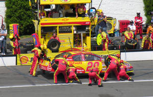 Kevin Harvick Pit Stop Wallpaper