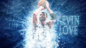 Kevin Love Blue Fanart Wallpaper