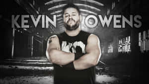 Kevin Owens Wrestler Poster Wallpaper