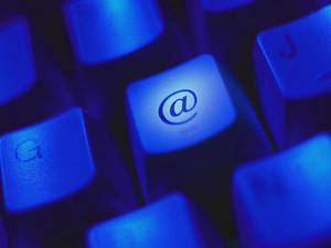 Keyboard Cap With Email Symbol Wallpaper