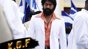 Kgf 4k Rocky White And Pink Suit Wallpaper